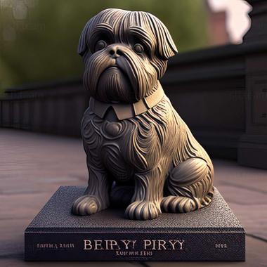 3D model Greyfriars Bobby famous animal (STL)